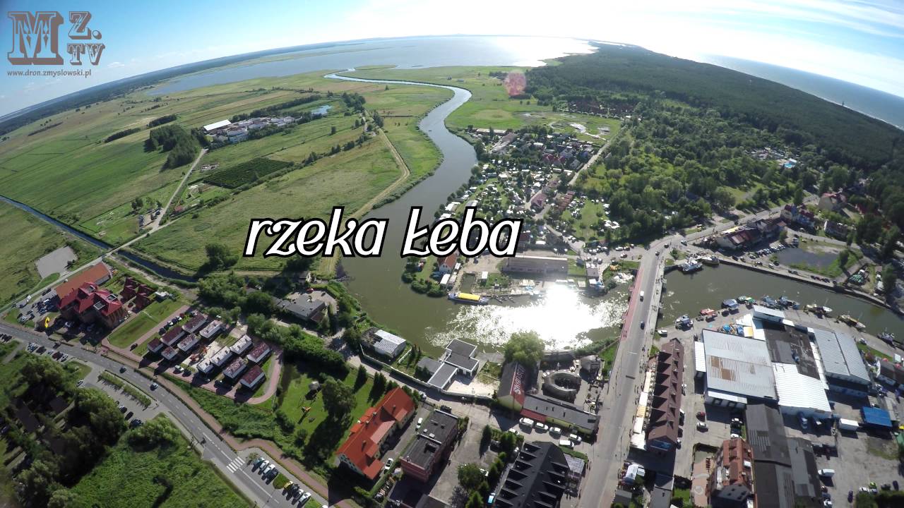 Польский курорт, Леба на беспилотнике часть 2 из 2 4К