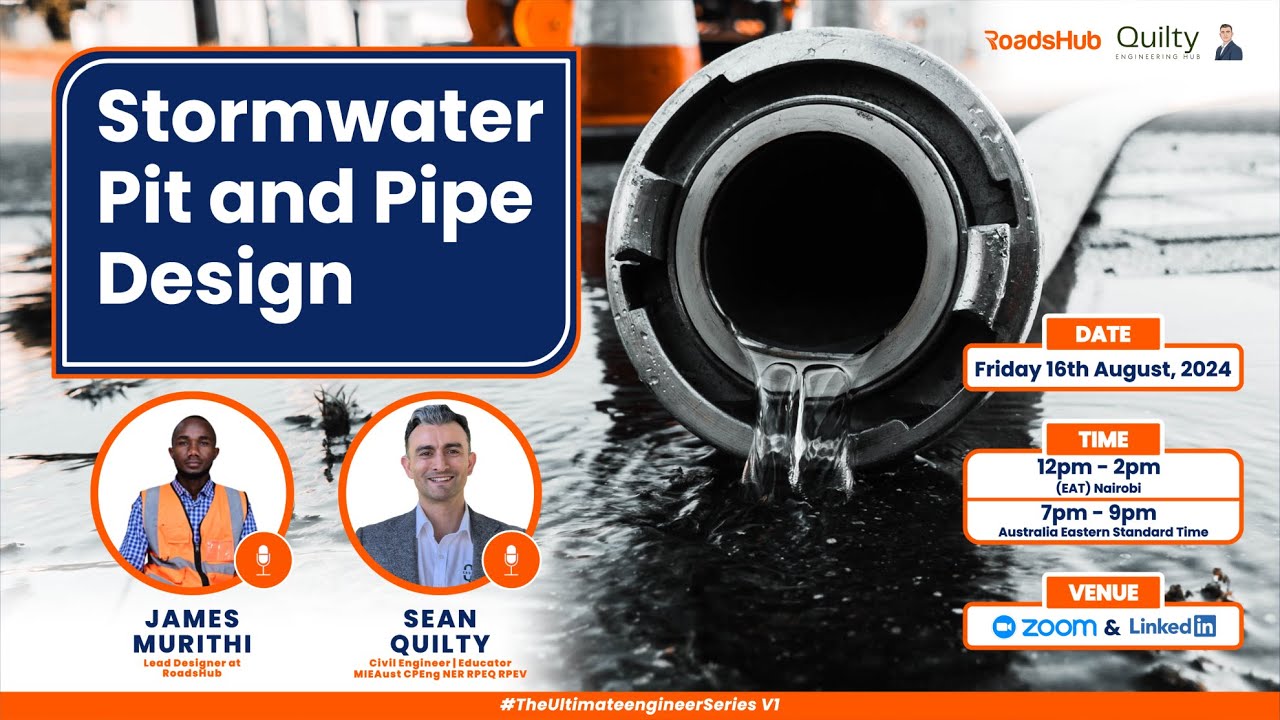 Stormwater Inlet Design and Pipe Design Webinar-Rational Method