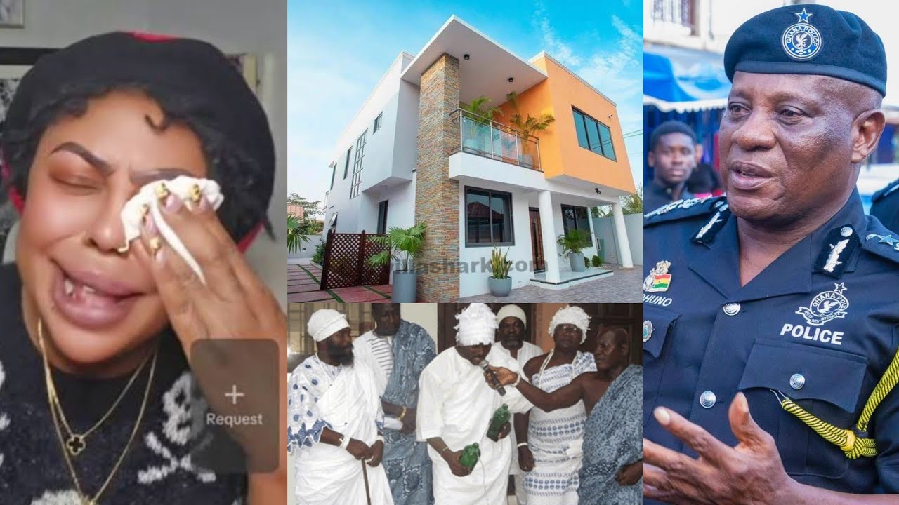 Ga traditional Council storms Afia Schwar’s Home to evict her Family from Accra 
