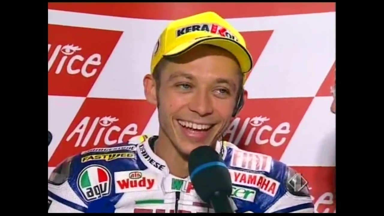 MOTOGP 2008 (FRANCIA) - INTERVISTA VALENTINO ROSSI POST GARA