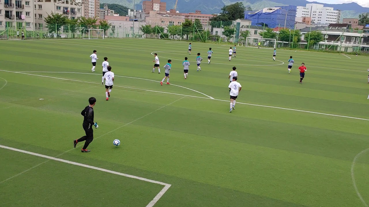 2019 원주시 학교스포츠클럽대회 남자축구 [단구중 vs 대성중] 전반전