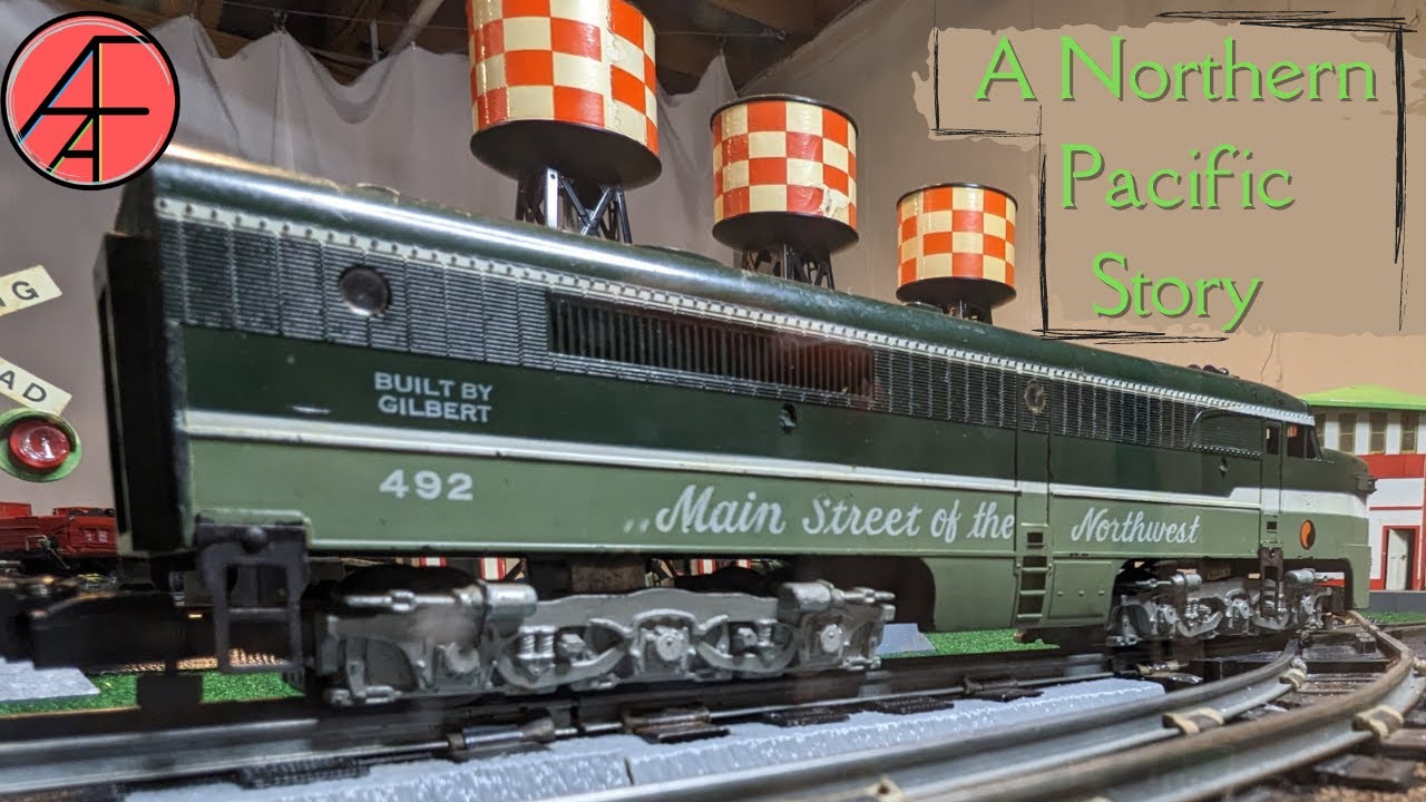 A Northern Pacific Diesel Train Story: Bringing American Flyer engines back to service.