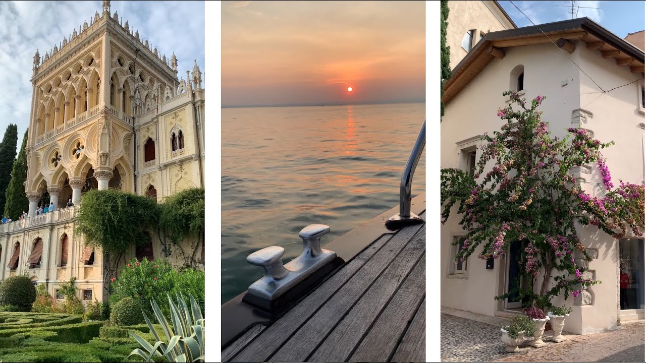 Isola del Garda boat trip from Lazis on the Lake Garda in Italy (Sept 2020)