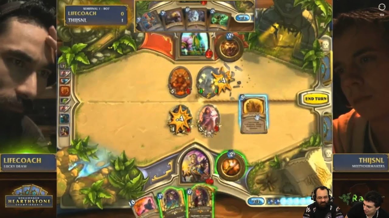 LifeCoach vs ThijsNL - Demi finale - DreamHack Winter Hearthstone World Championship 2014 - FR