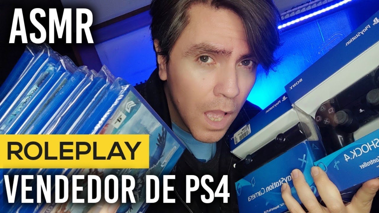 ASMR Roleplay TIENDA DE VIDEOJUEGOS - VENDEDOR DE PS4 #asmr #asmrvideo #asmrparadormir #asmrroleplay