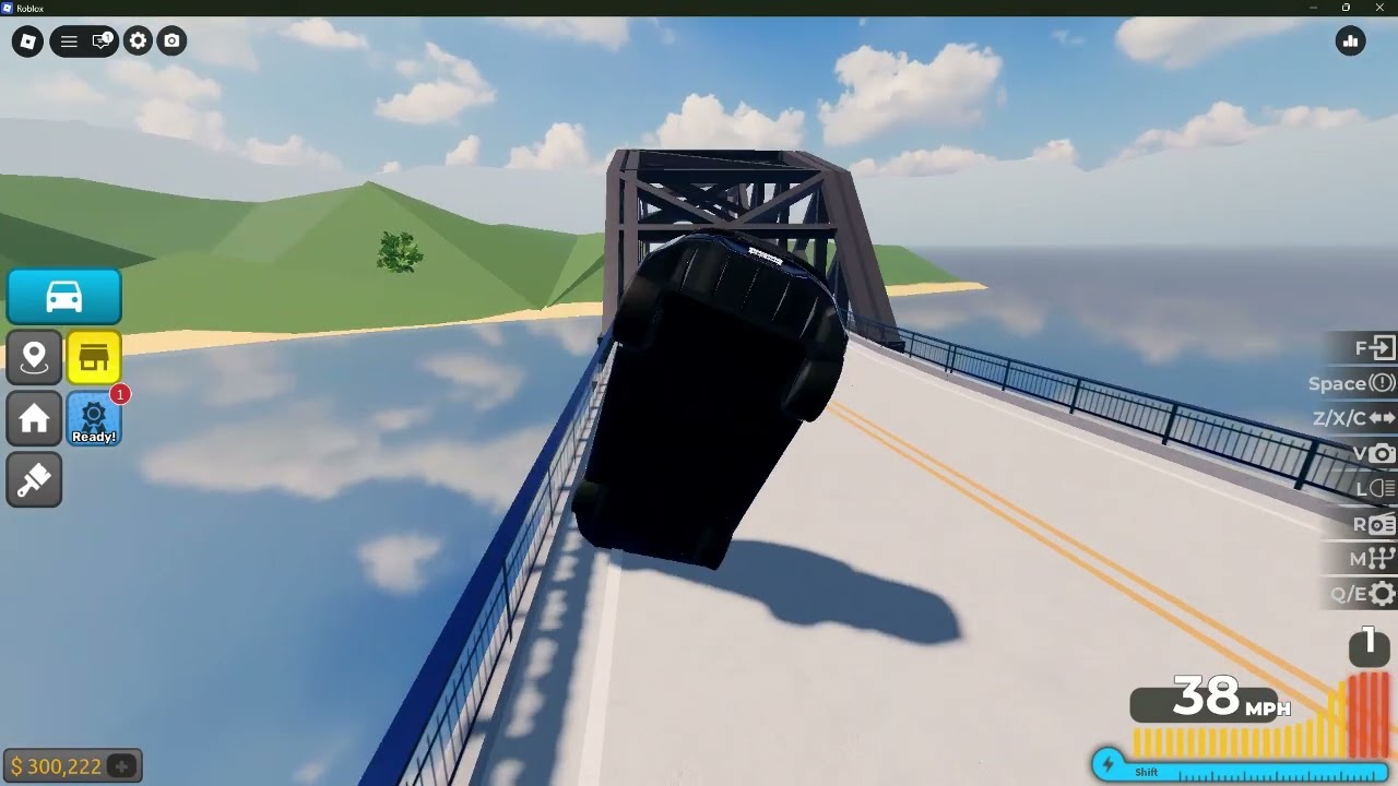 Driving Roblox [bad lag]