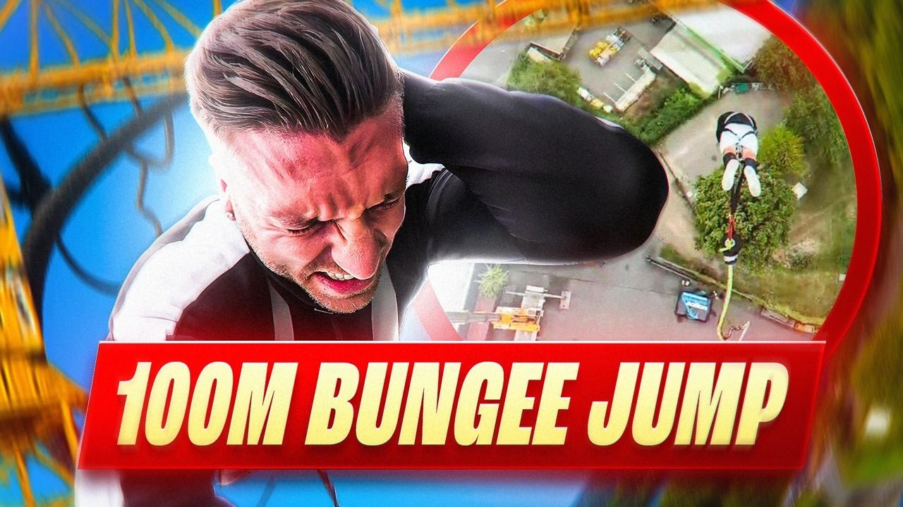 ICH MUSS aus 100 METERN in die TIEFE SPRINGEN 😱 BUNGEE JUMPING Bestrafung ⚠️
