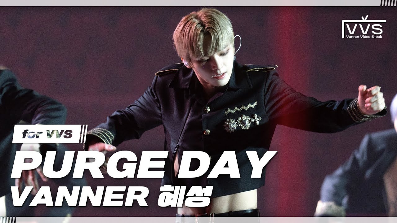 [VVS] VANNER 배너 ‘PURGE DAY’ (HYESUNG Ver.) | @PEAK TIME CONCERT 'YOUR TIME' in Seoul ENCORE