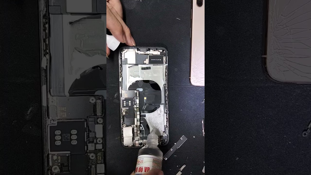 Hướng dẫn tự thay pin iPhone xsmax cho ace