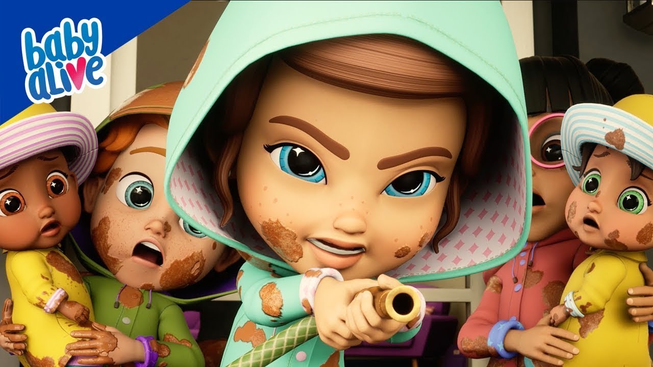 👶🏾 Baby Alive Türkçe 👶🏻 Çamur Canavarı 👶🏼 Çocuklar İçin Çizgi Filmler 💕