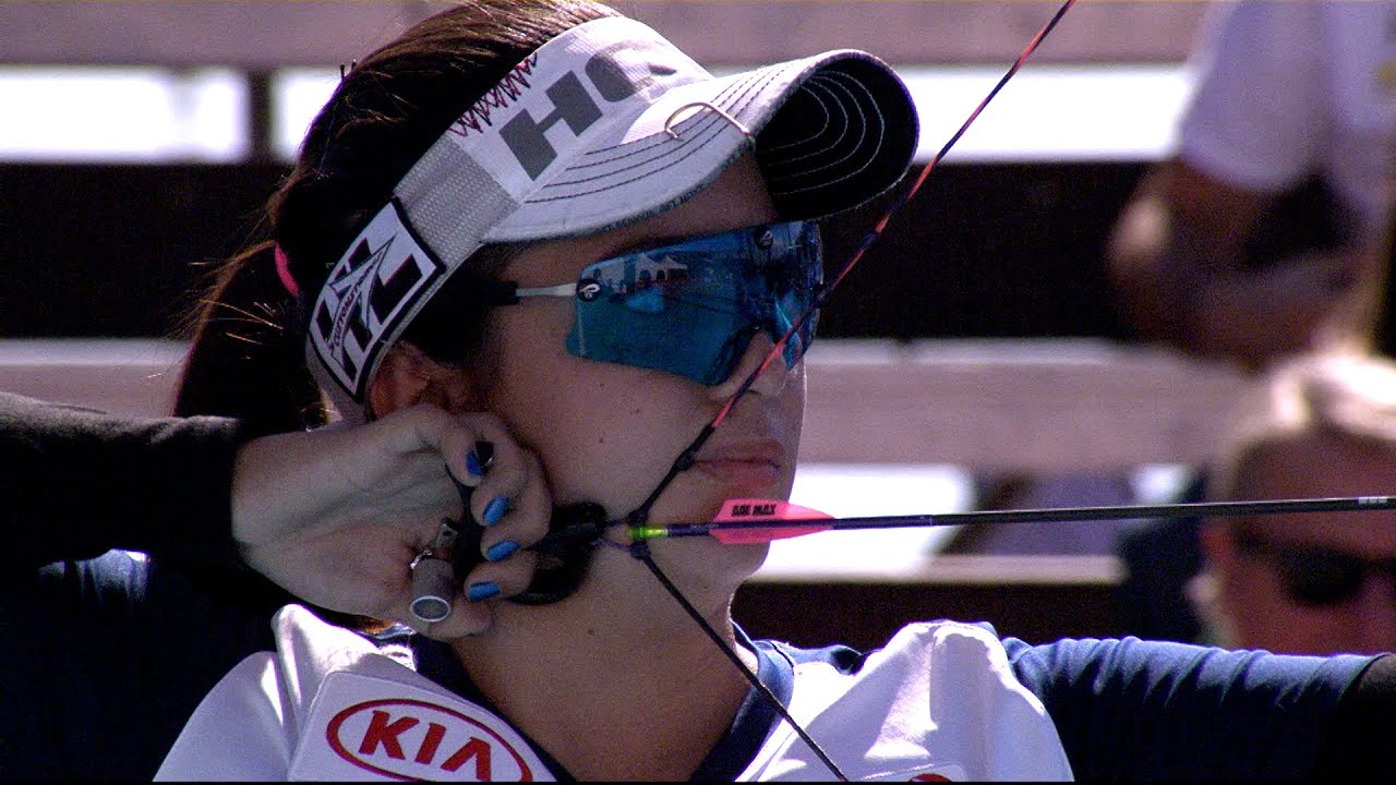 Sara Lopez v Natalia Avdeeva — compound women semifinal | Lausanne 2014 Archery World Cup