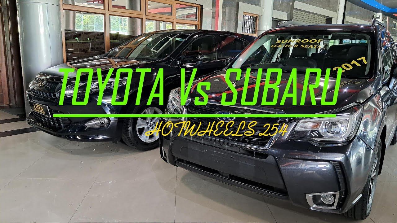 SUBARU FORESTER XT AND TOYOTA HARRIER WHICH ONE IS BETTER