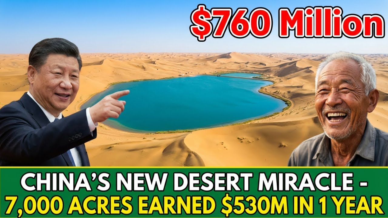 Japan Polluted the Ocean, So China Built a $8M Seafood Farm in the Desert Instead