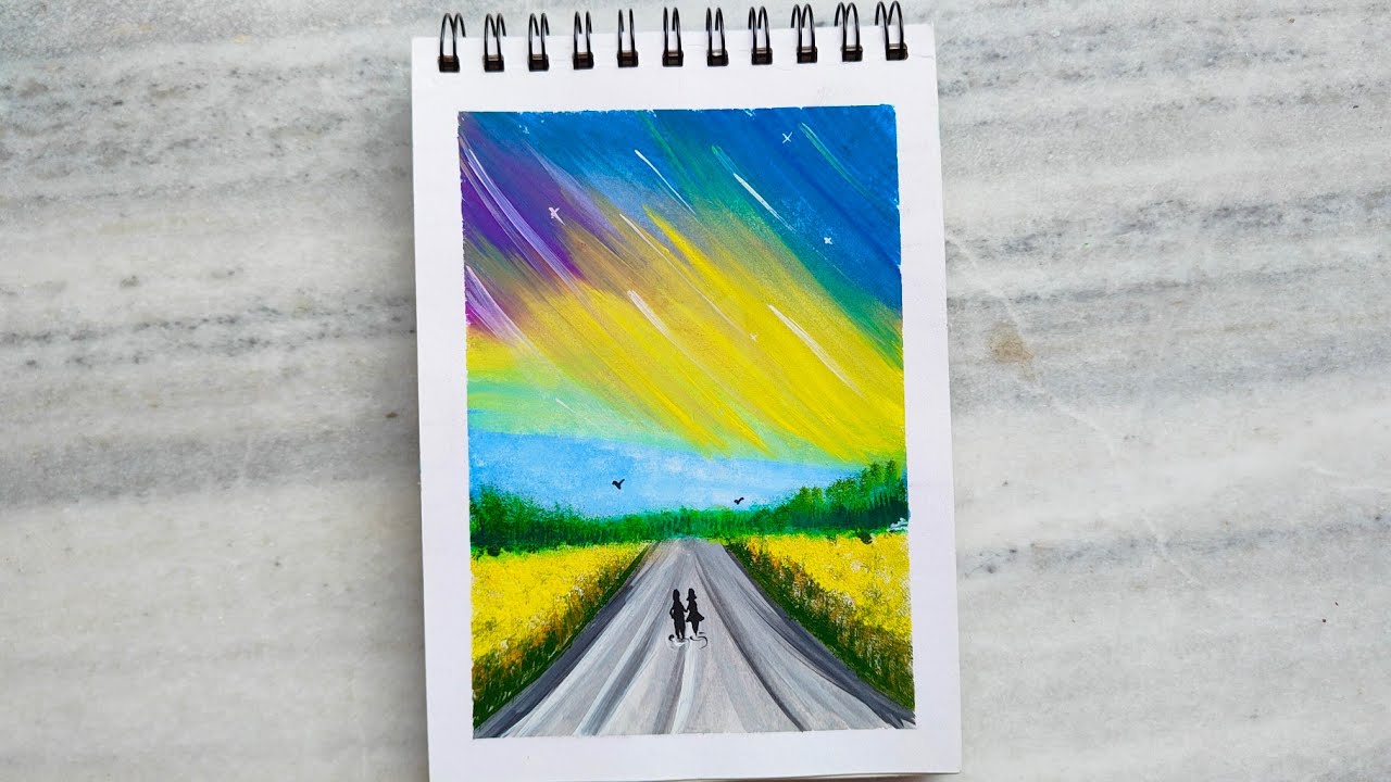 Paint With Me || Easy Painting Tutorial|| Painting For Beginners|| How to paint 