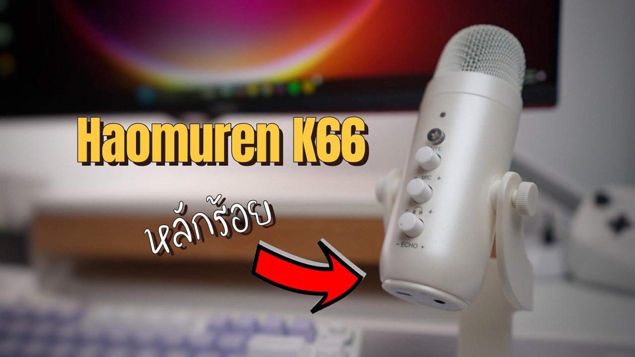 ไมค์ USB ราคาแค่ 700!! :: Haomuren K66 :: (w/ MU7, DGM20) - Female Sample