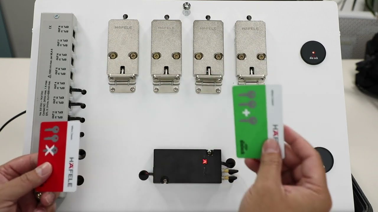 Dialock FT 200 - How to set open time | Häfele Australia
