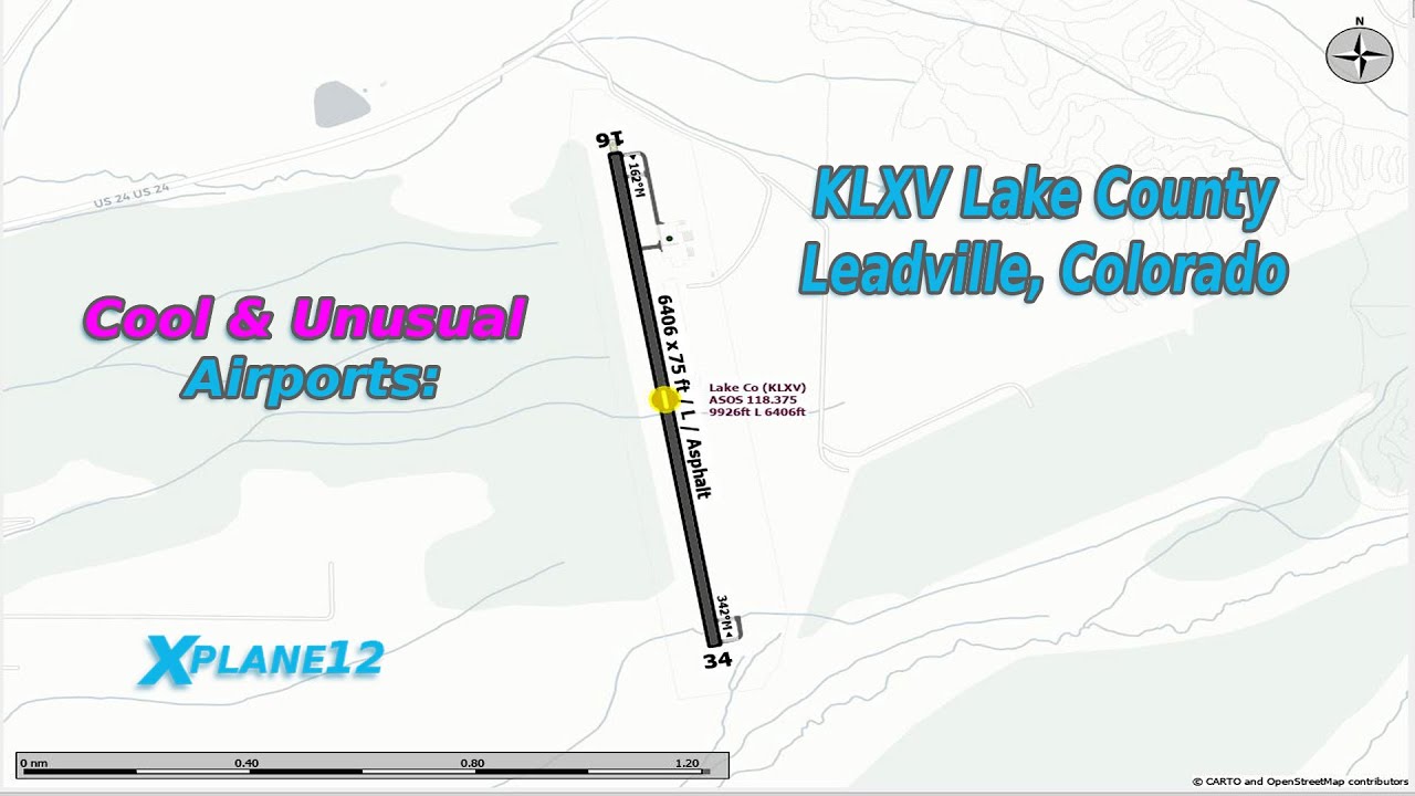 Cool & Unusual Airports: KLXV Lake County, Leadville Colorado - Piper Cherokee 140