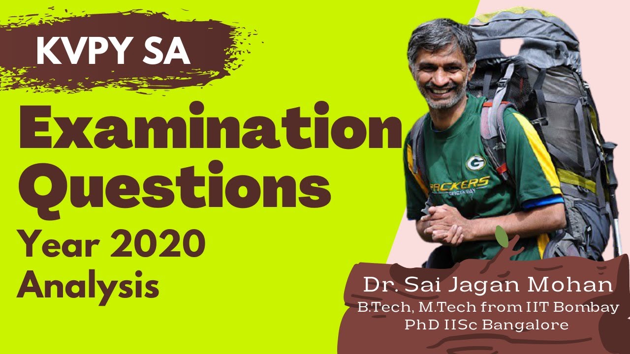 KVPY(SA) 2020 Mathematics Questions | Part 1 Geometry | KVPY Exam Preparation by Dr. Sai Jagan Mohan