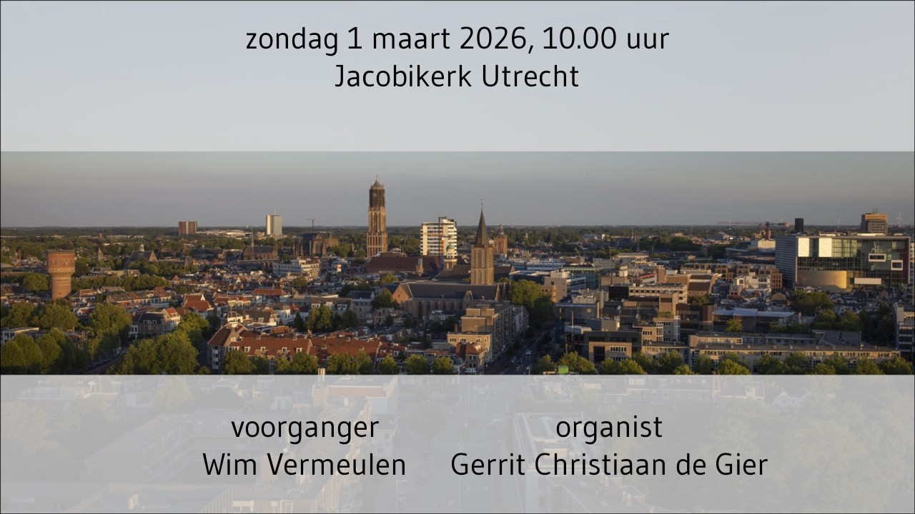 Zelfverloochening, kruisdragen en navolging | 1 maart 2026 | live kerkdienst 10.00 uur