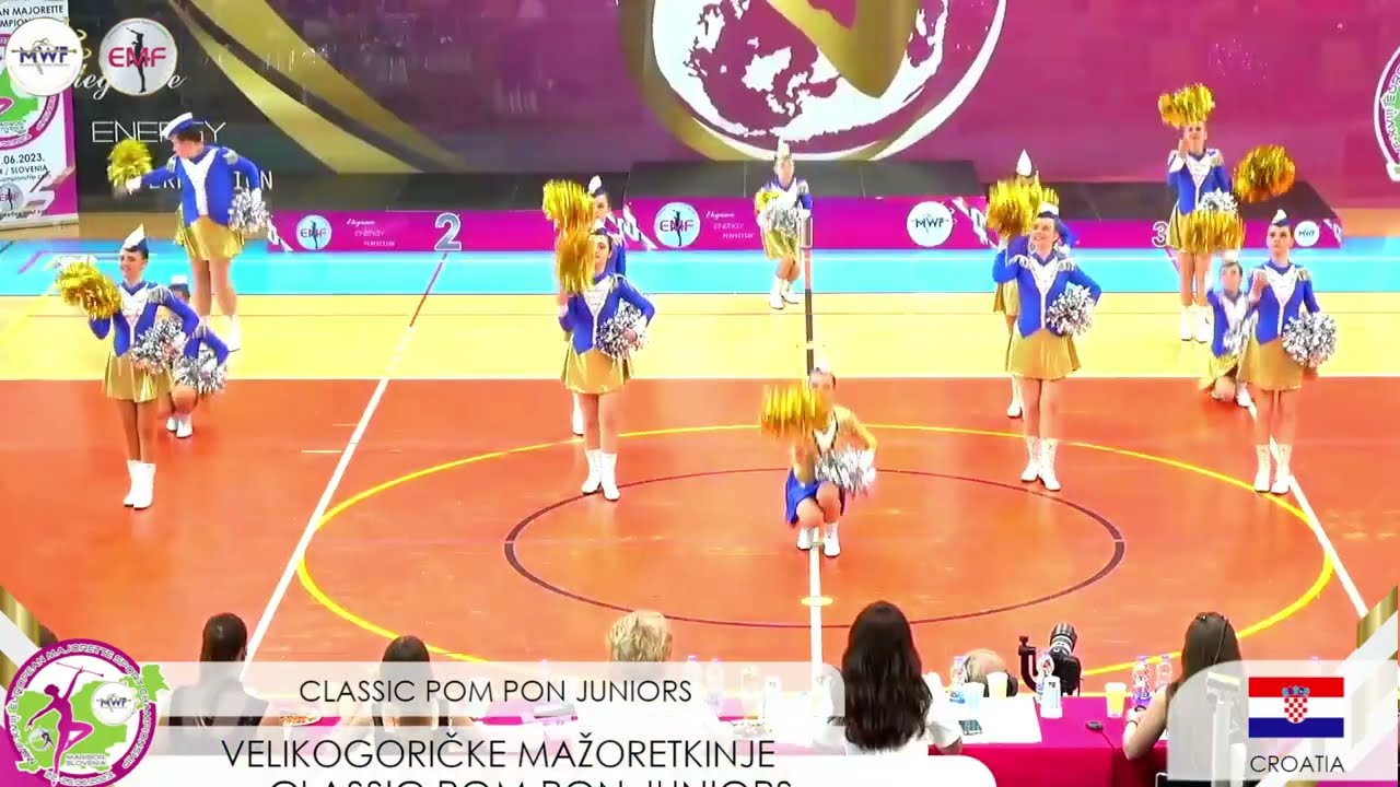 VELIKOGORIČKE MAŽORETKINJE/MWF-EUROPSKO PRVENSTVO 2023.