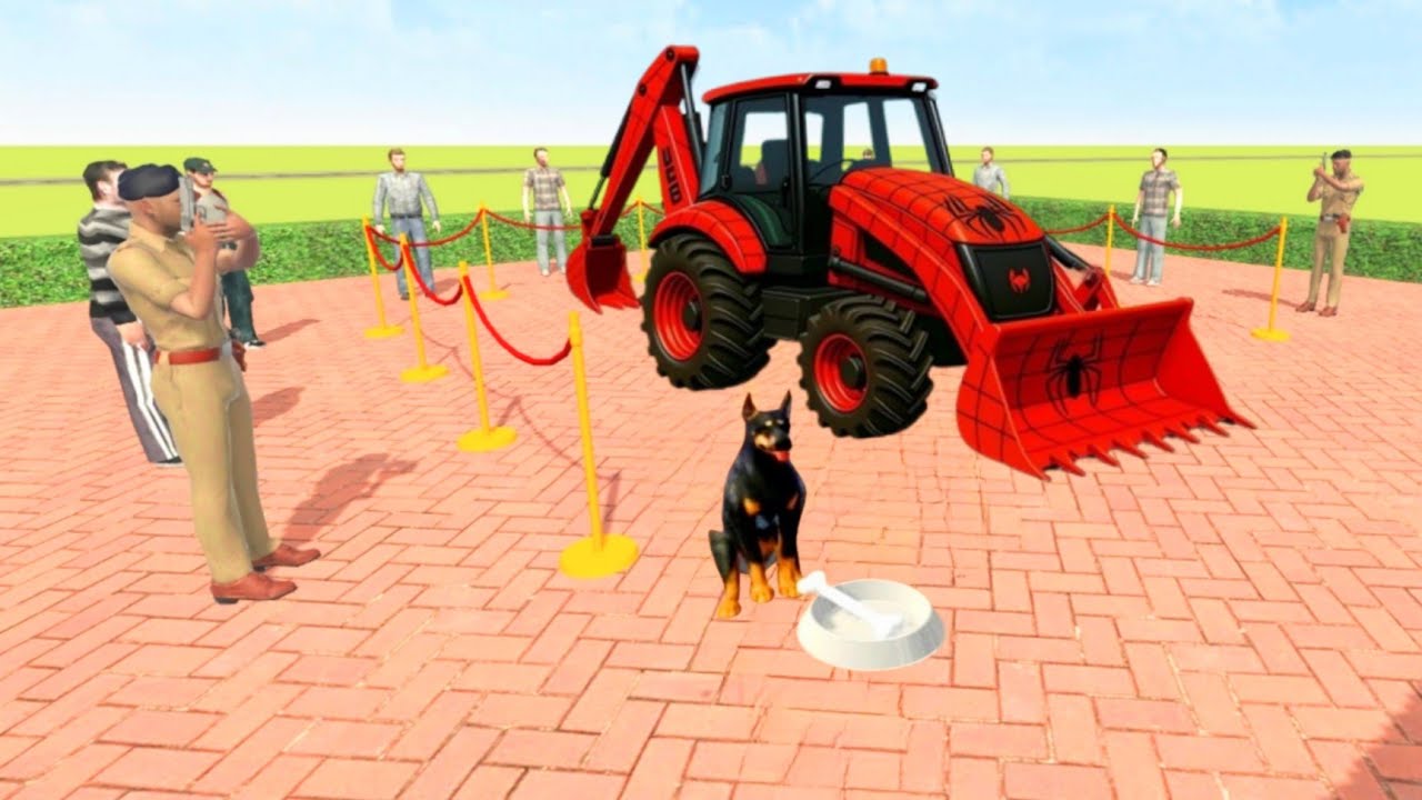 🚦Indian Thift Auto Simulator🤯Indian Showroom Purchase🥸Modified Spiderman JCB And Bike🤡