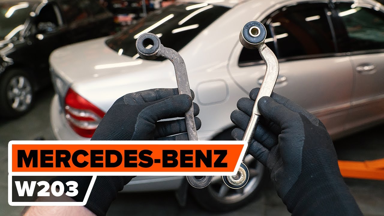 MERCEDES-BENZ W203 C-osztály hátsó lengőkar csere [ÚTMUTATÓ AUTODOC]