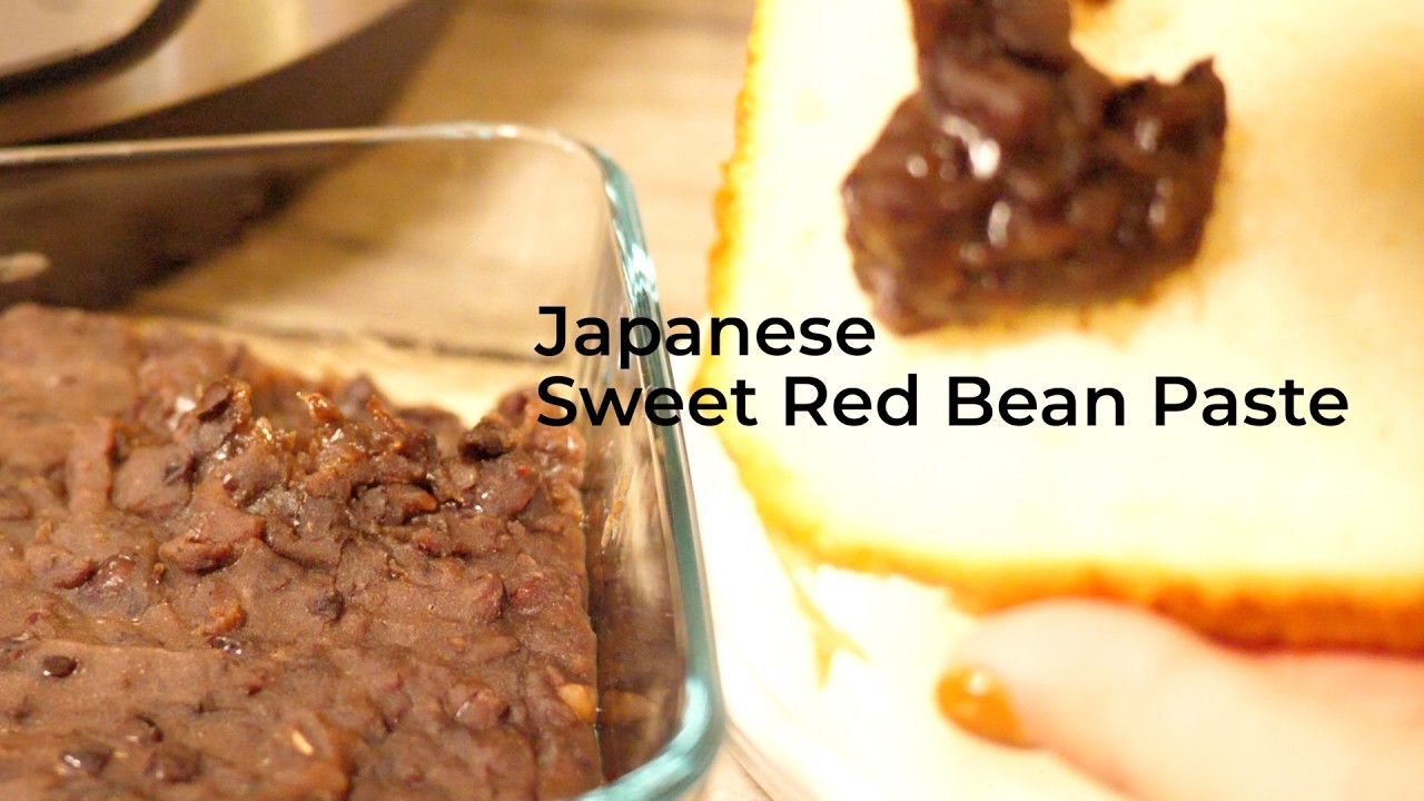 Easy Homemade Anko   | Instant Pot Japanese Red Bean Paste