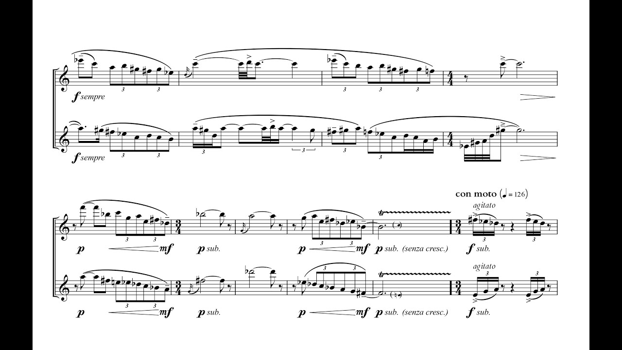 CLOSER for two alto saxophones / Gilad Hochman (w. Score)