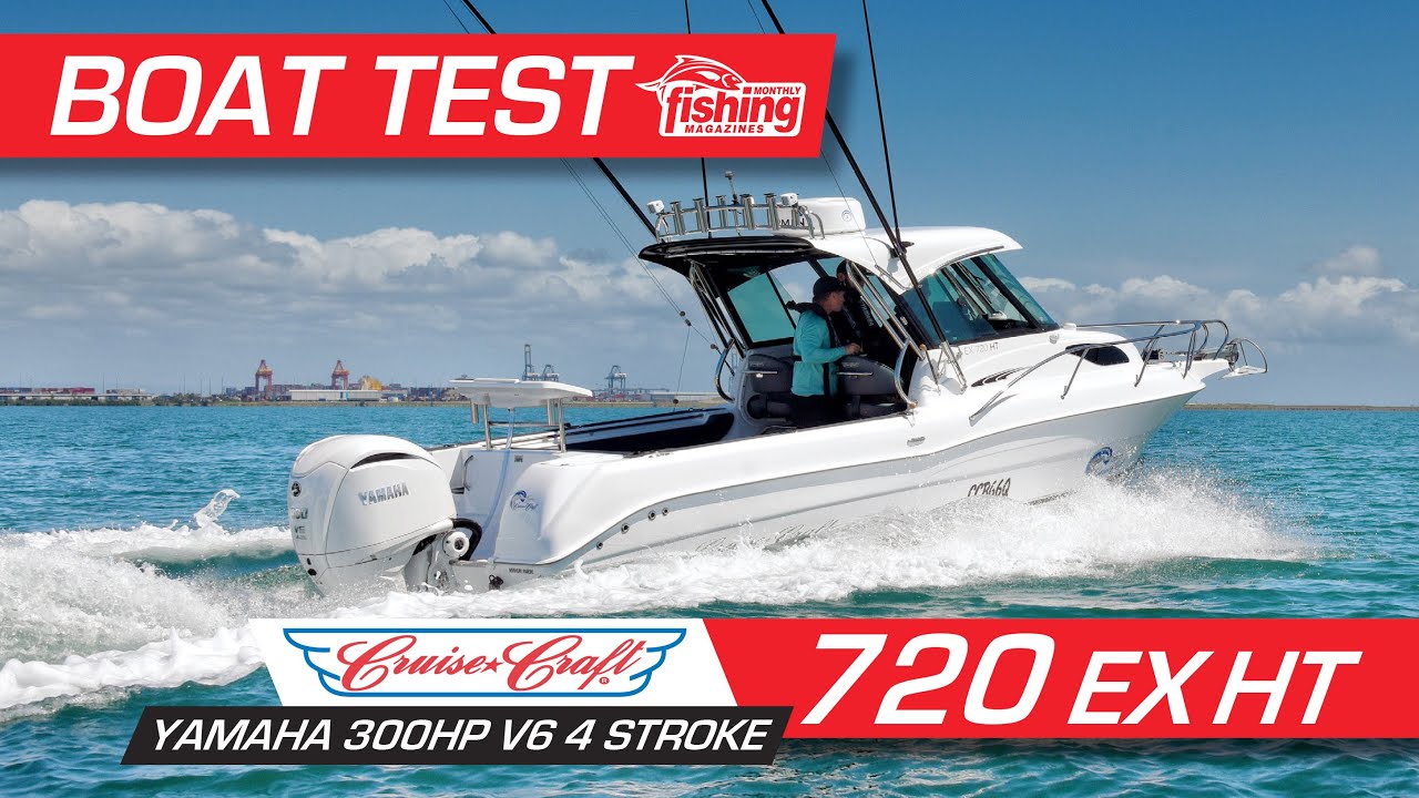 Tested | CruiseCraft EX720HT with Yamaha 4.2L 300 DES