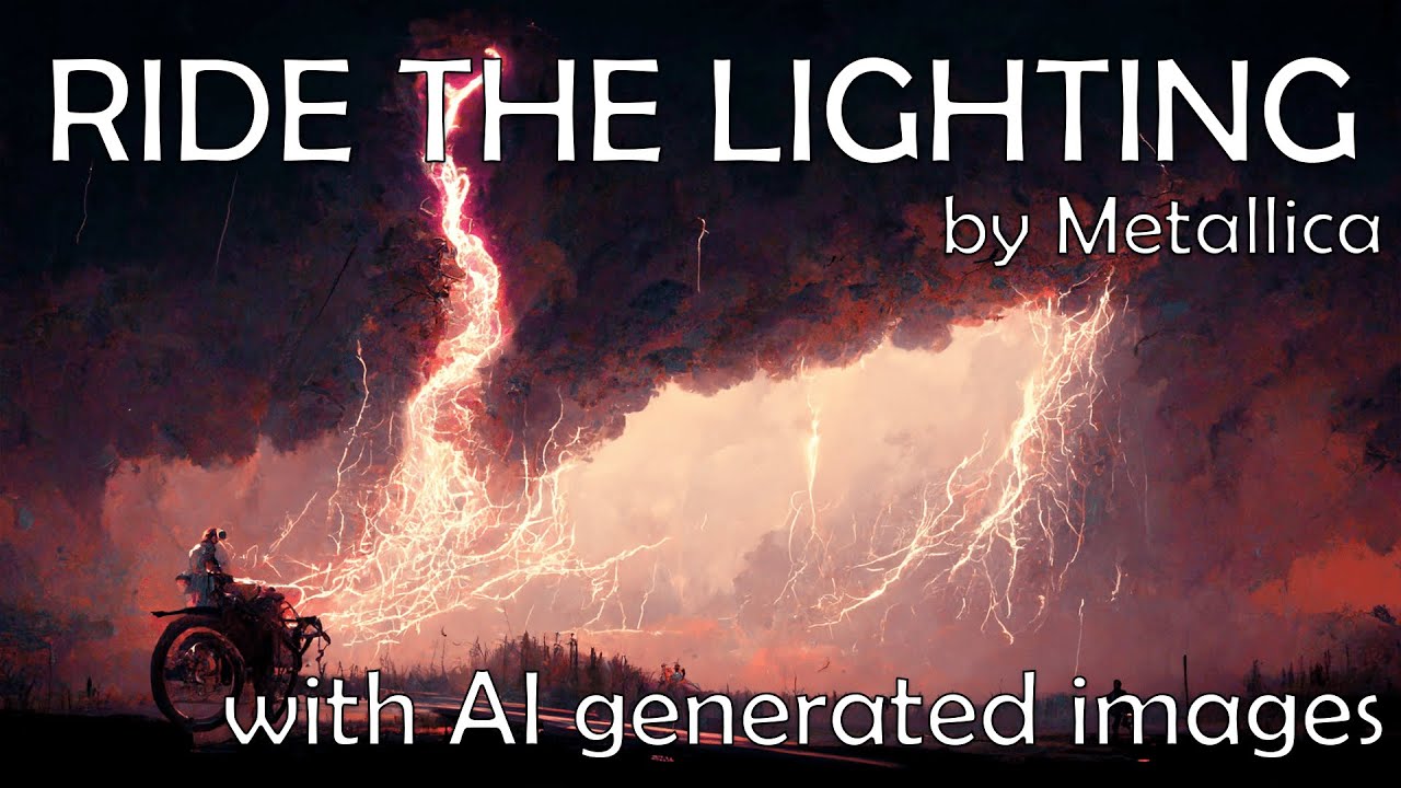 Ride The Lightning by Metallica - AI illustrating every lyric