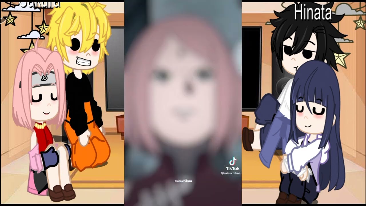 El equipo 7 +Hinata reacciona a mis tik Toks favoritos