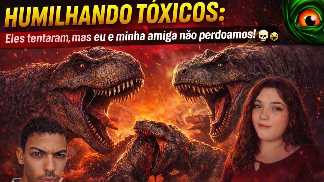 HUMILHANDO TÓXICOS: Eles tentaram, mas eu e minha amiga não perdoamos! 💀👊 #thecursedisle 