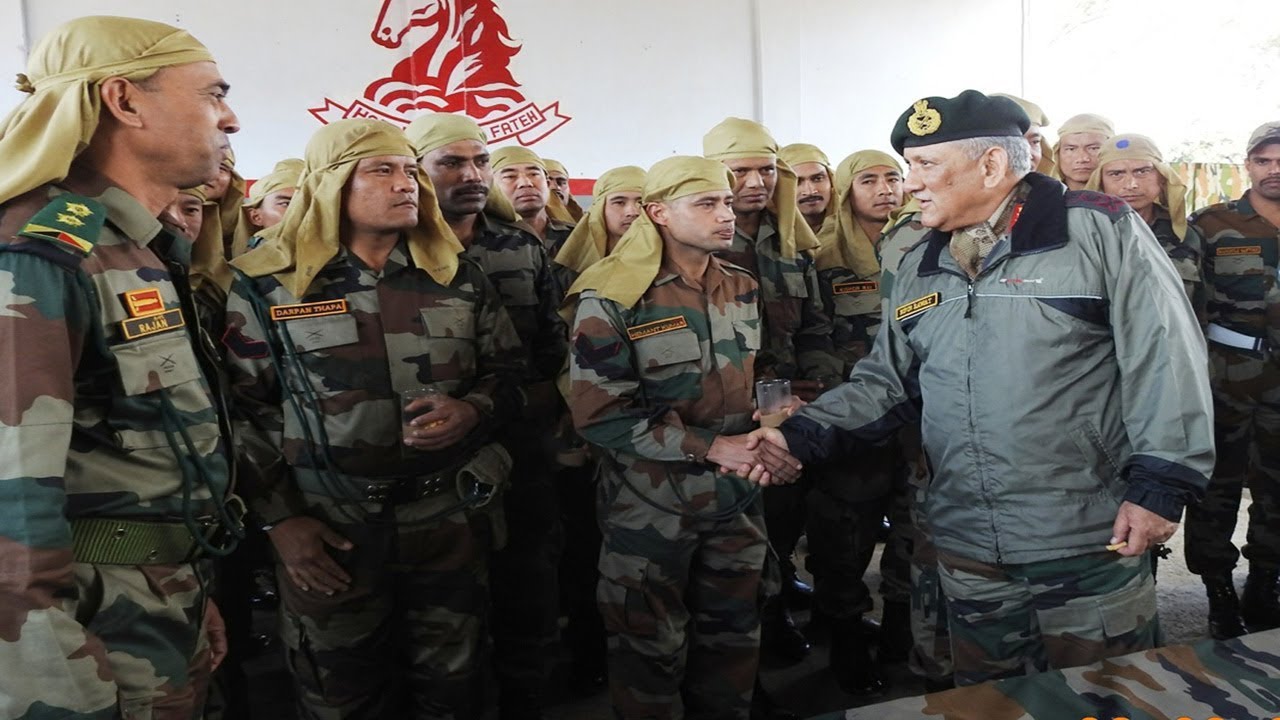 Army Chief reviews situation Along IB in Jammu Region