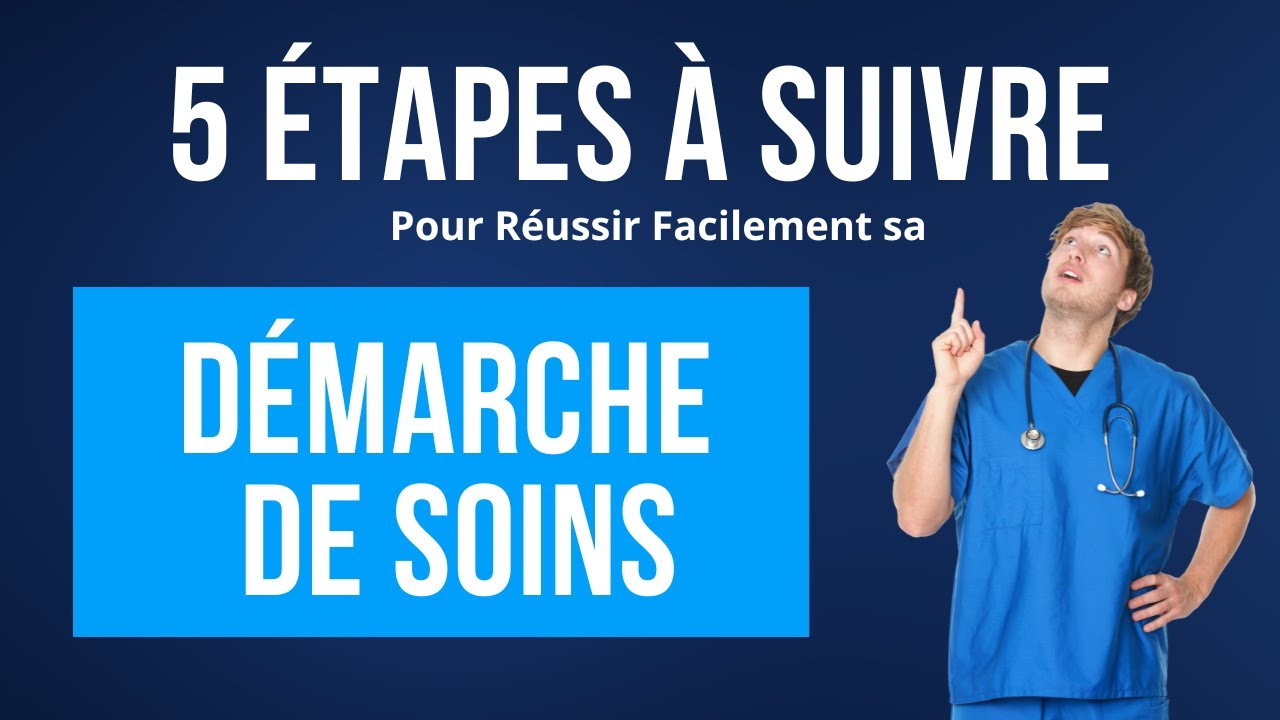 Comment réaliser une DÉMARCHE DE SOINS en 5 étapes ? Cours Soignant IFSI / IFAS