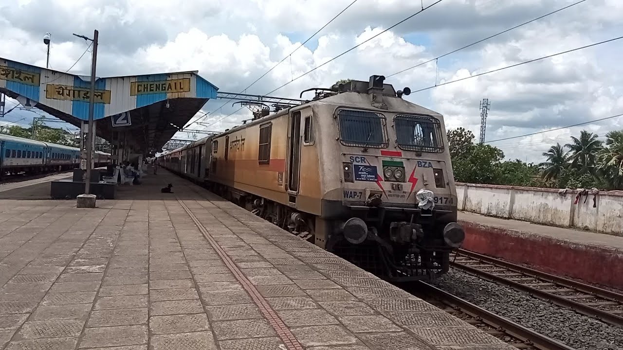 Massive Offlink! Samarsata Express With BZA WAP-7 😱🔥