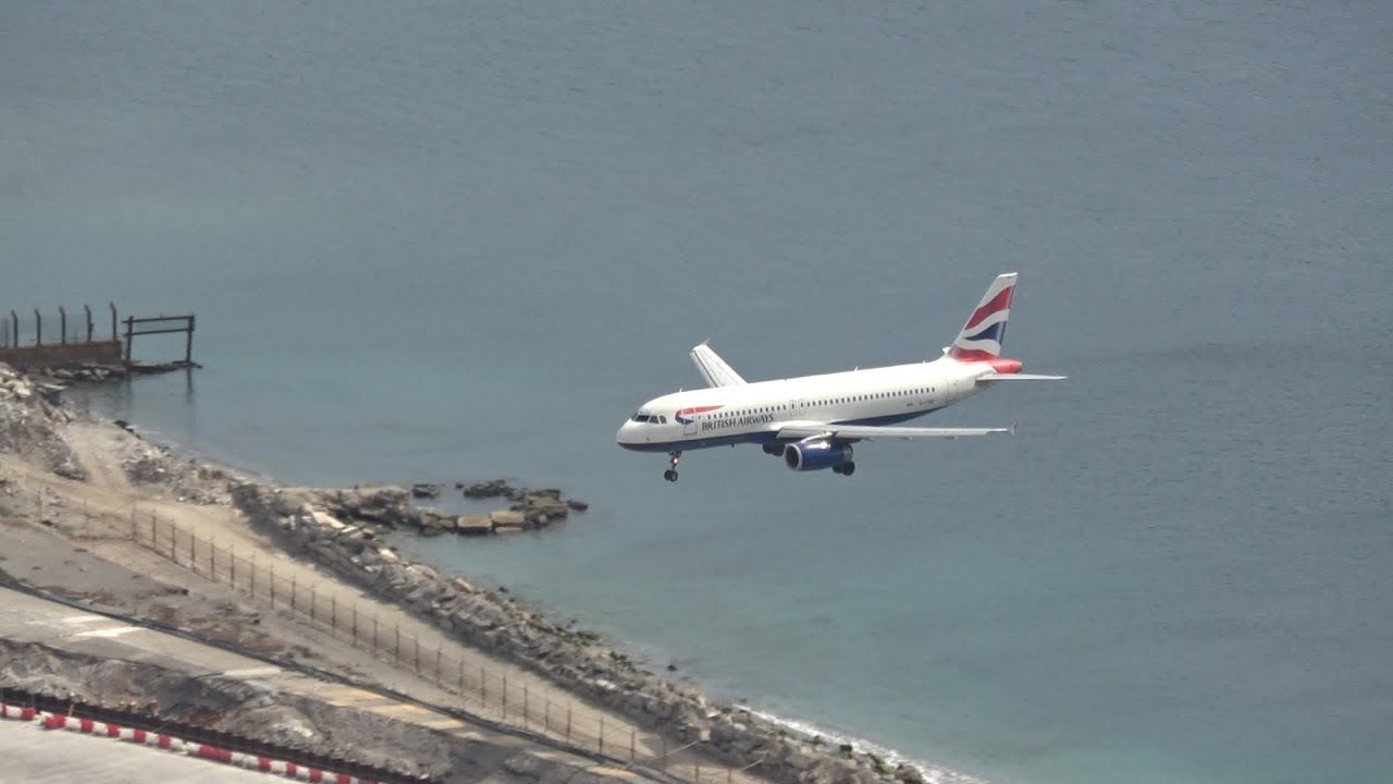 Gibraltar Airport  BA flight BA492  London Heathrow(LHR) to Gibraltar (GIB) 02/07/18