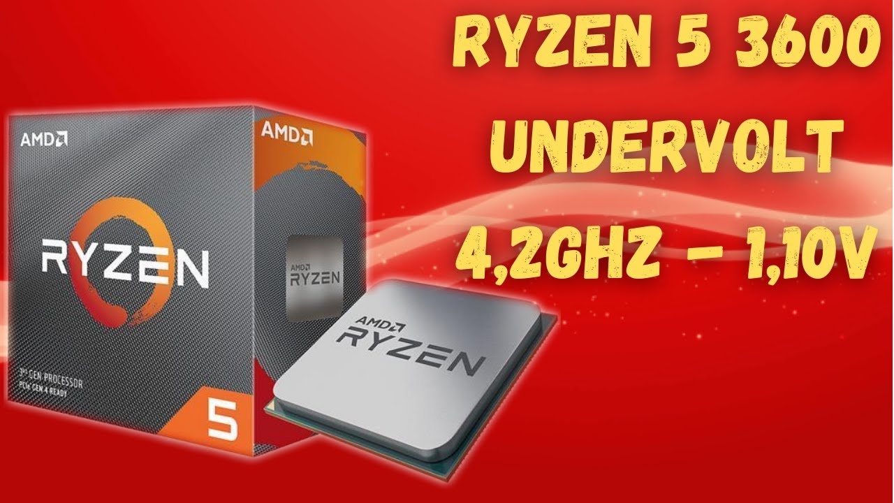 COMO FAZER UNDERVOLT NO RYZEN? RYZEN 5 3600 + B450M TUF PRO