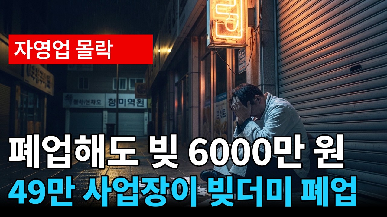 퇴직금 8700만원 치킨집에 올인했다가 빚 6천만원만 남았습니다 [실화]