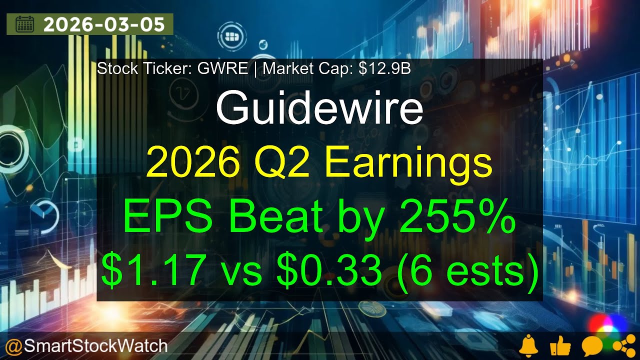 Guidewire (GWRE|$12.9B) - 2026 Q2 Earnings Analysis