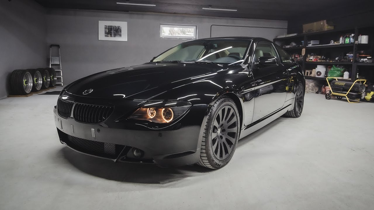 BMW E63 650i Detailing and paint restoration