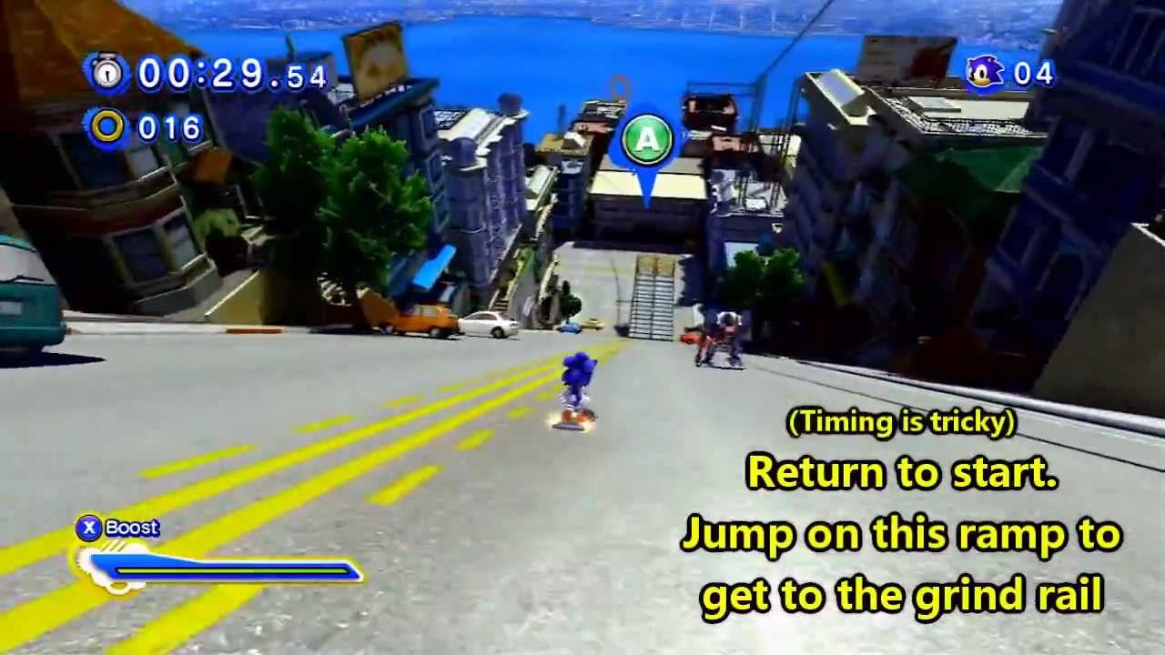 Sonic Generations - City Escape (Act 2) - Red Rings