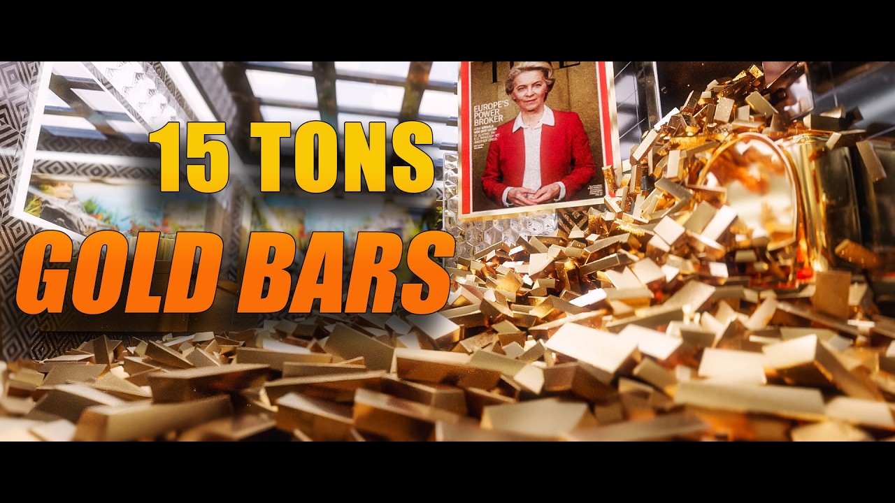15 Tons of Gold Bars in the Ukraine 🇺🇦 Bathroom (Golden Toilets) Rigid Body Simulation (Cinema 4D)