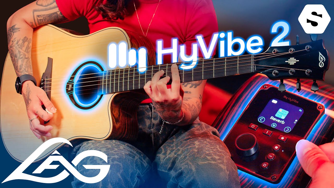 Lag HyVibe 2 : la guitare intelligente nouvelle génération ! - SonoVente.com