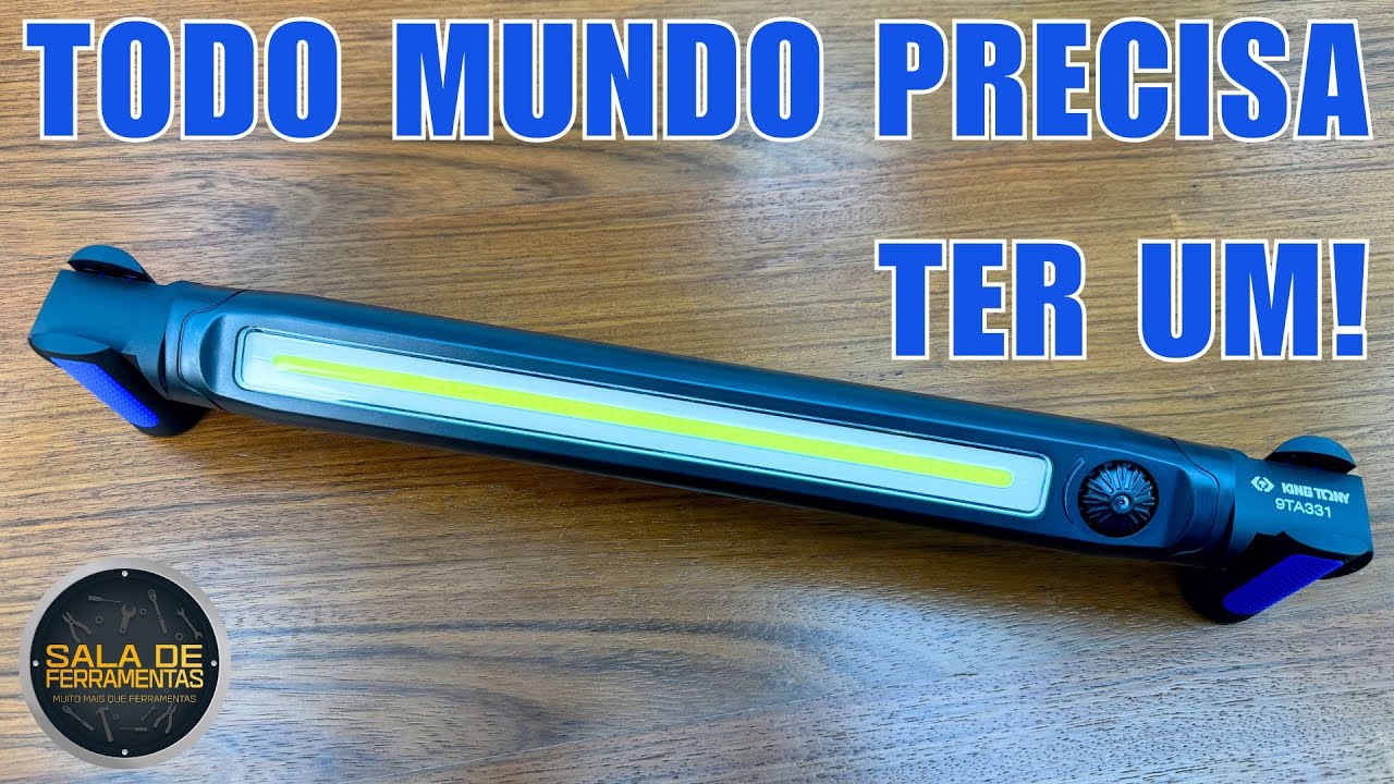 ILUMINADOR + FERRAMENTA + ITEM DE SEGURANÇA + KING TONY 9TA33A ILUMINADOR INDISPENSÁVEL!