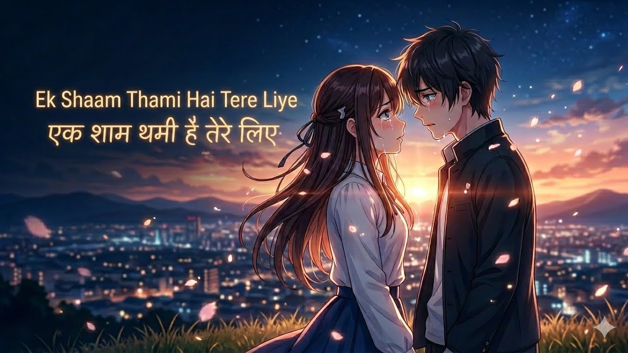 Ek Shaam Thami Hai Tere Liye | Anime Romantic Song | Soulful Love Melody