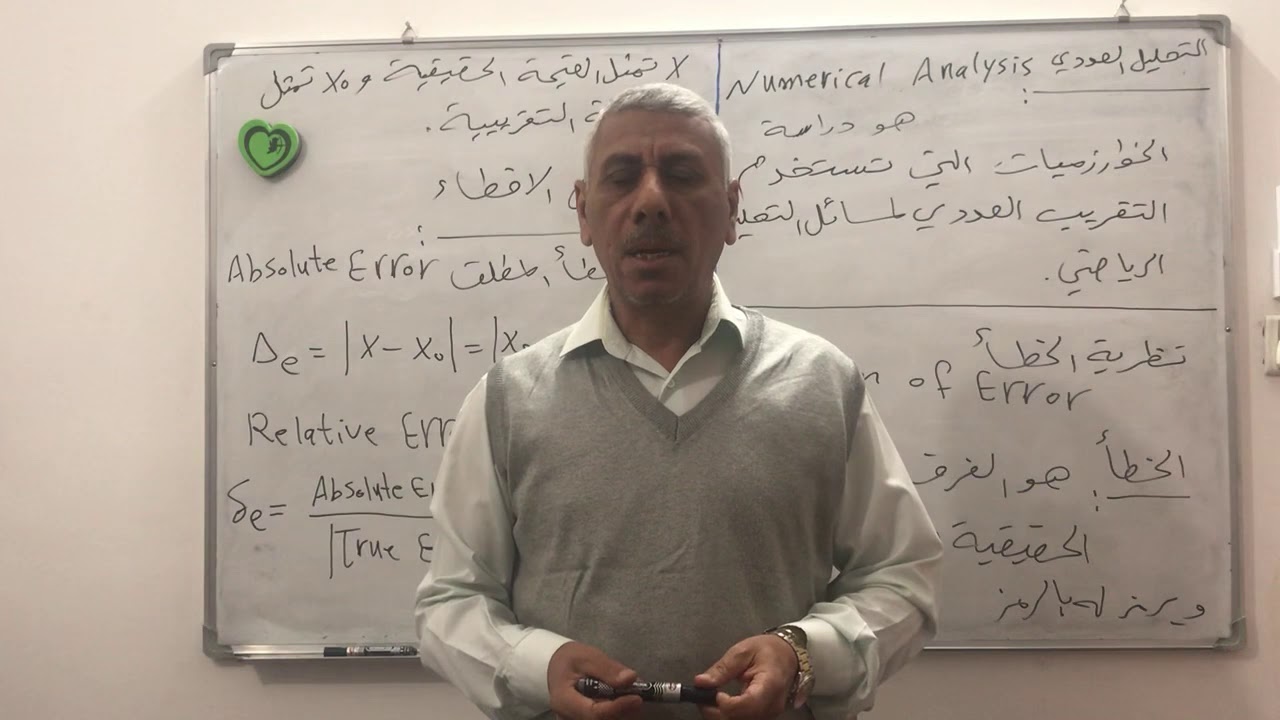 نظرية الخطأ / 1