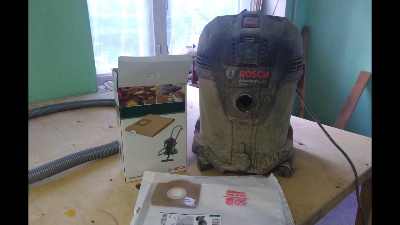Пылесос Bosch AdvancedVac 20 полный обзор. Модернизация. Наш ответ немецким инженерам.