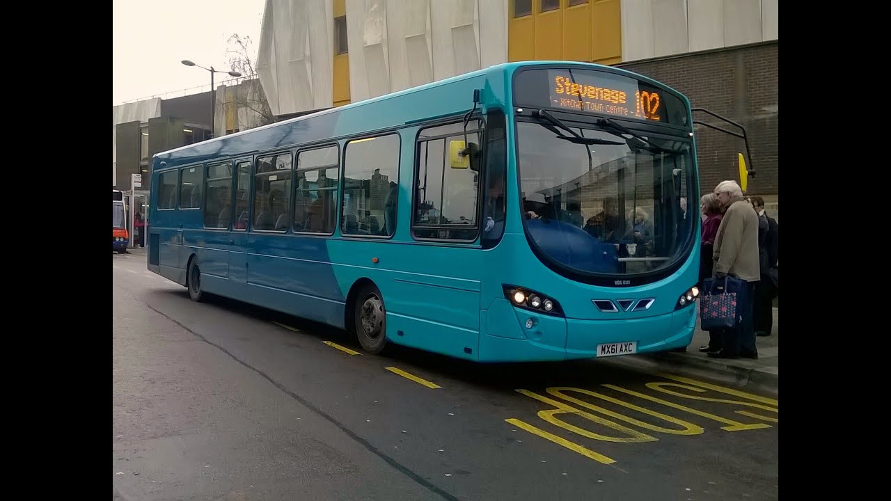 Arriva The Shires Sapphire VDL SB200 Wright Pulsar 3763 MX61AXC. Route 102 Stevenage To Luton