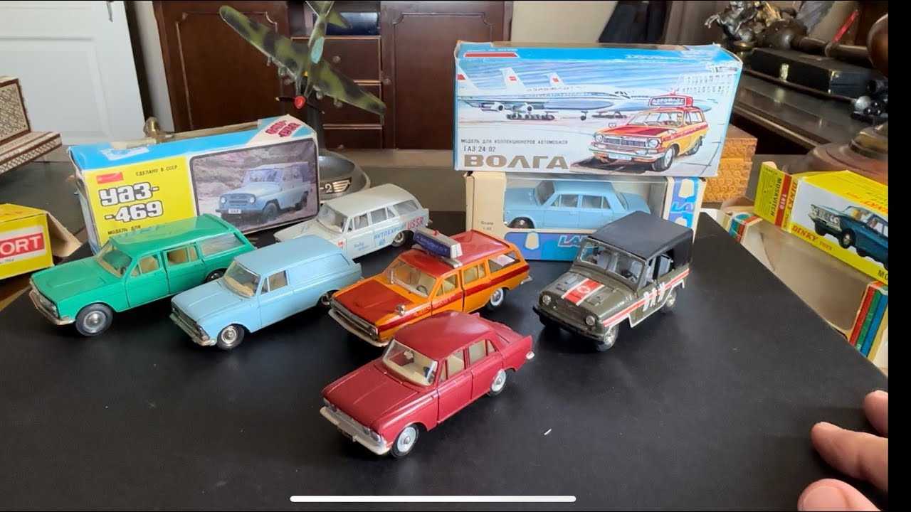 Москвич 1:43 Dinky toys 1968 г. / Dinky toys USSR 1:43 models