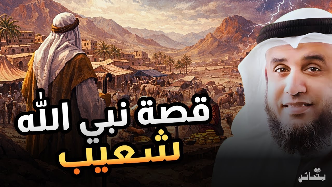 قصة شعيب عليه السلام كاملة | لماذا أهلك الله قوم مدين؟ | نواف السالم